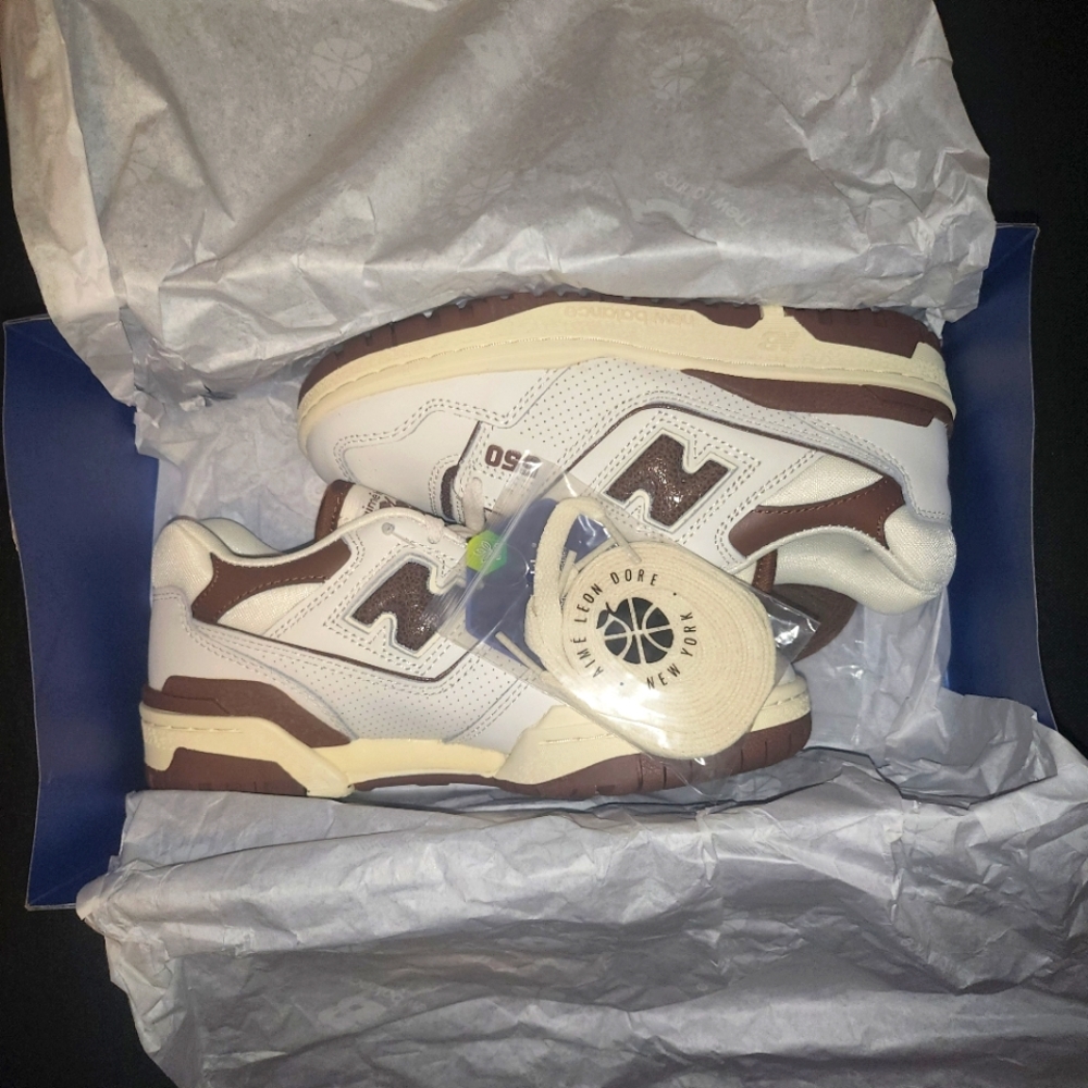 NEW IN BOX ALD / NB P550 Basketball Oxfords in Men’s 4 Brown